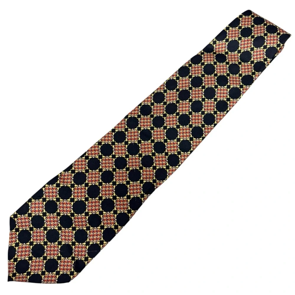 Gucci Paolo Gucci Silk Printed Mens Tie